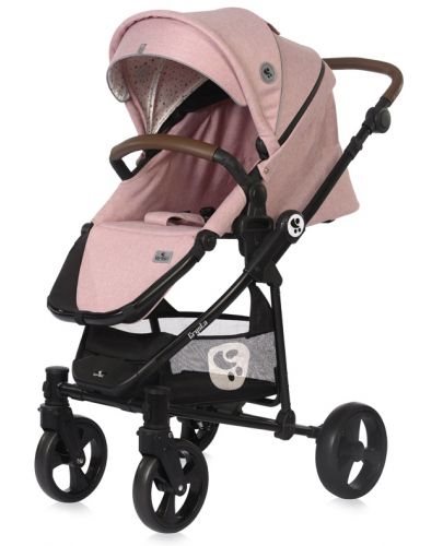 Детска количка Lorelli - Crysta 3в1, Blossom Pink, с чанта - 4