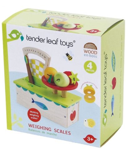 Детско дървено кантарче Tender Leaf Toys - 2