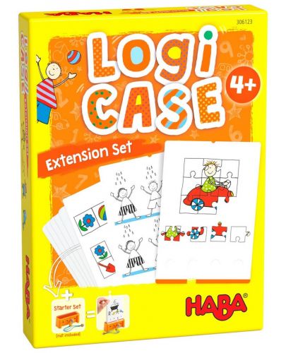 Детски карти за игра Haba Logicase - Ежедневие - 1