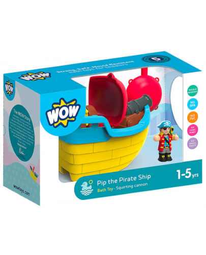 Детска играчка WOW Toys - Пиратското корабче на Пип - 2