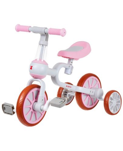 Детски велосипед 3 в 1 Zizito - Reto, розов - 1