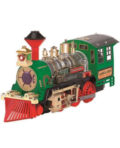 Детска играчка RS Toys - Парен локомотив, със звук и светлина - 2