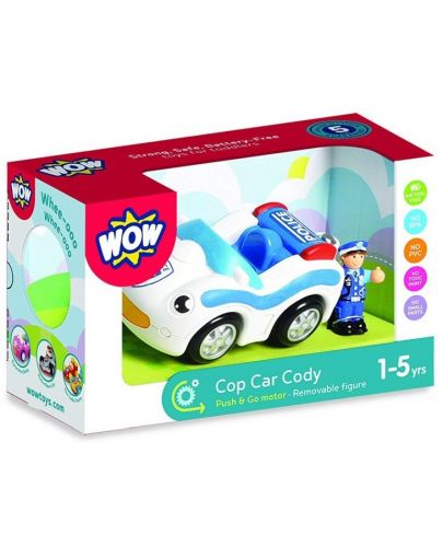 Детска играчка WOW Toys - Полицейска кола - 3