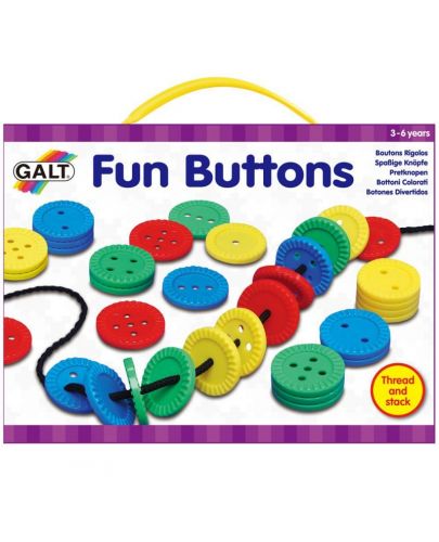 Детска игра Galt - Забавни копчета, играй и учи - 1