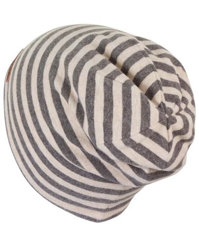 Детска  шапка с поларена подплата Sterntaler - 57 cm, 8+ години, райе - 2