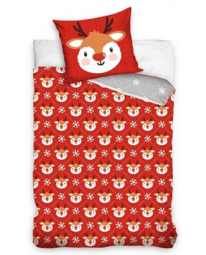 Детски спален комплект от 2 части Sonne - Christmas deer - 1