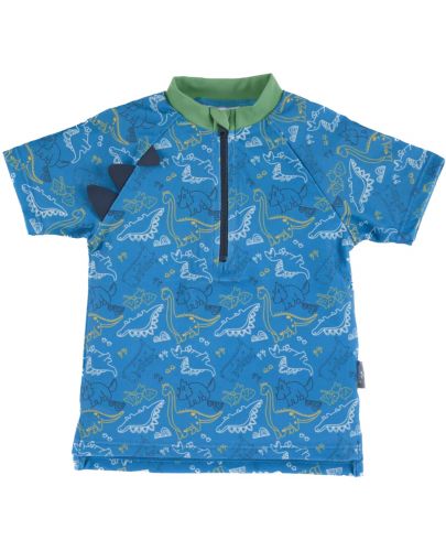 Детска блуза бански с UV защита 50+ Sterntaler - С динозаври, 110/116 cm, 4-6 години - 1