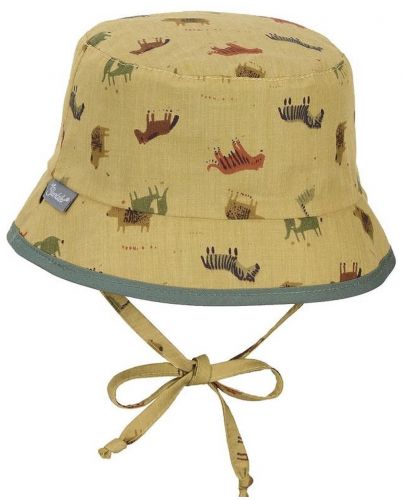 Детска лятна шапка с UV 50+ защита Sterntaler - С две лица, 47 cm, 9-12 месеца - 4