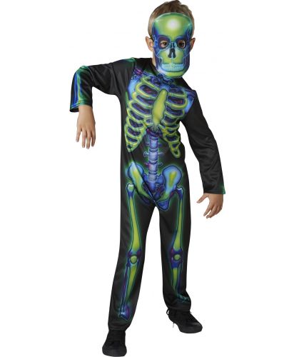 Детски карнавален костюм Rubies - Neon Skeleton, размер S - 2