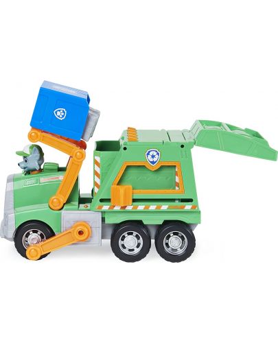 Детска играчка Spin Master Paw Patrol - Камионът за рециклиране на Роки - 6
