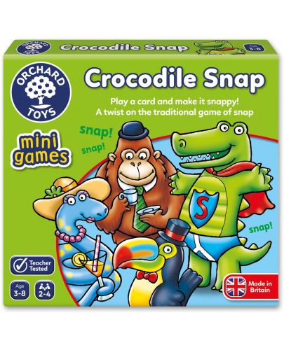 Детска образователна игра Orchard Toys - Крокодилска захапка - 1