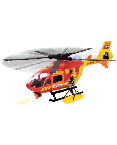 Детска играчка Dickie Toys - Спасителен хеликоптер, със звуци и светлини - 2