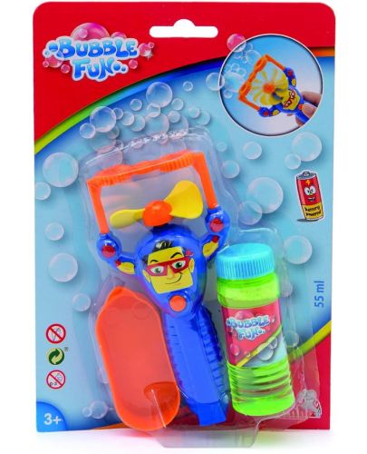 Детска играчка Simba Toys - Летящо човече за сапунени балони - 1