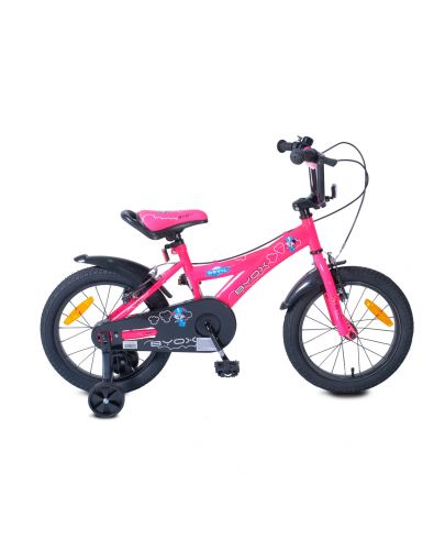Детски велосипед 16'' Byox - Devil, розов - 1