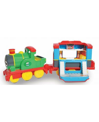 Детска играчка WOW Toys - Влакчето на Сам с парен локомотив - 4