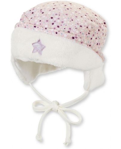 Детска зимна шапка Sterntaler - ушанка, 47 cm, 9-12 месеца - 1