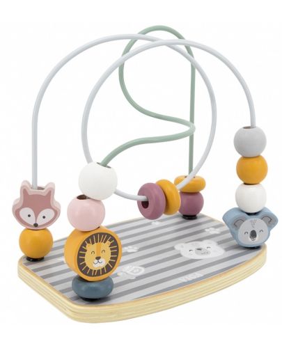 Детска играчка Viga - Спирала с топчета и животни, Polar B - 2