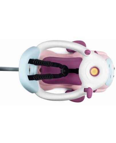 Детска кола за бутане Smoby - цикламено-розова - 4