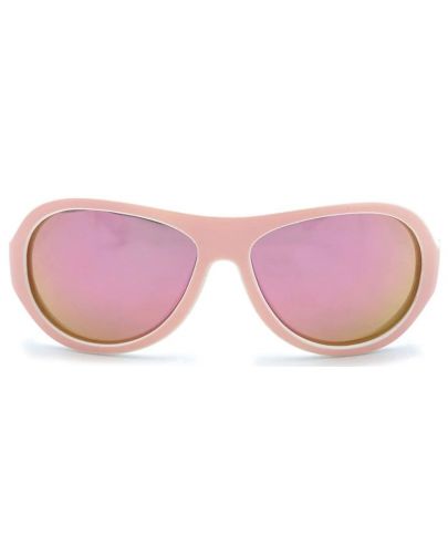 Детски слънчеви очила Maximo - Round, розови - 2