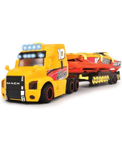 Детска играчка Dickie Toys - Камион с лодка - 1