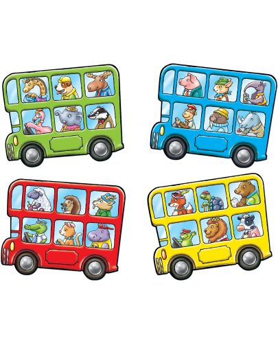 Детска образователна игра Orchard Toys - Лото малък автобус - 2