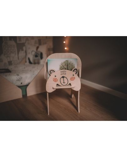 Детски стол с място за книжки KAID - Bjorn - 1