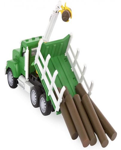 Детска играчка Battat Driven - Мини камион за дърводобив - 2