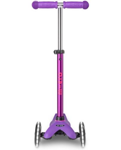 Детска тротинетка Micro - Mini Deluxe LED, Purple Pink - 3