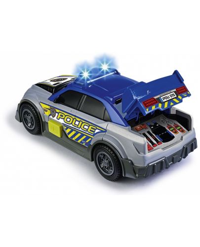 Детска играчка Dickie Toys - Полицейска кола, със звуци и светлини - 2