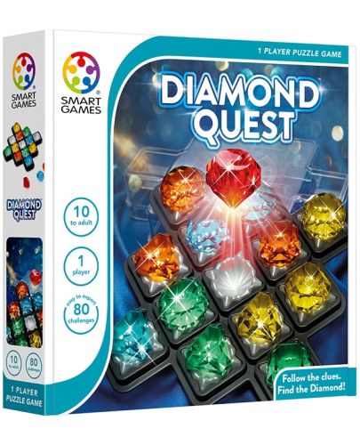 Детска логическа игра Smart Games - Diamond Quest  - 1