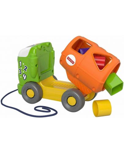 Детска играчка Fisher Price - Камионче за дърпане и сортиране - 3