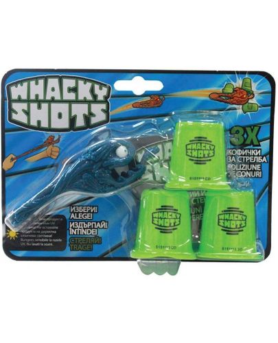 Детска играчка Yulu Whacky Shots - Чудовище, асортимент - 6