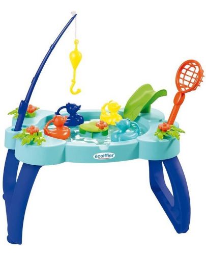 Детска играчка Ecoiffier  - Маса за риболов, с активности - 1