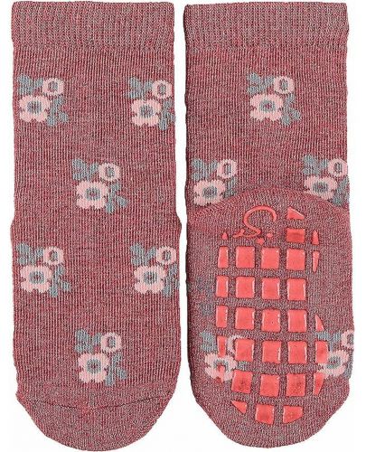 Детски чорапи с бутончета Sterntaler - С охлюв, 2 чифта, 21/22, 18-24 месеца - 2