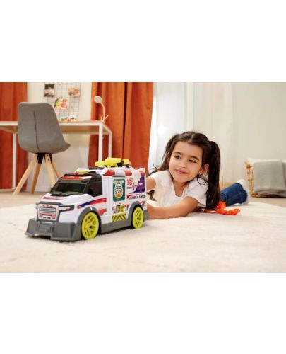 Детска играчка Dickie Toys - Линейка, със звуци и светлини - 6