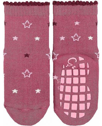 Детски чорапи с бутончета Sterntaler - С вещица, 2 чифта, 19/20, 12-18 месеца - 3