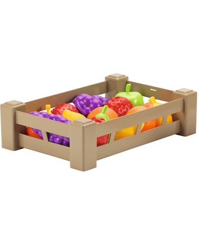 Детска играчка Ecoiffier - Касетка с плодове - 1