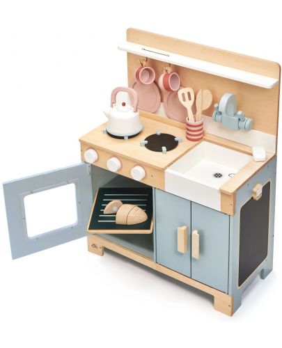 Детска дървена кухня Tender Leaf Toys - Mini Chef, с аксесоари - 2