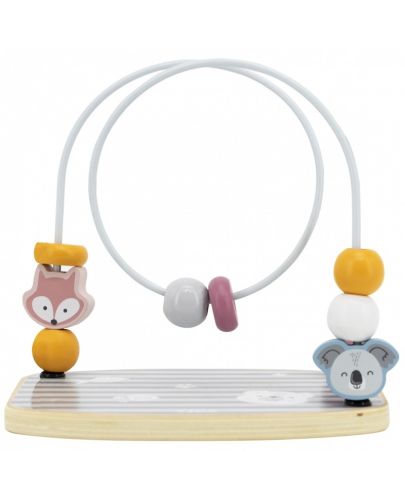 Детска играчка Viga - Спирала с топчета и животни, Polar B - 4