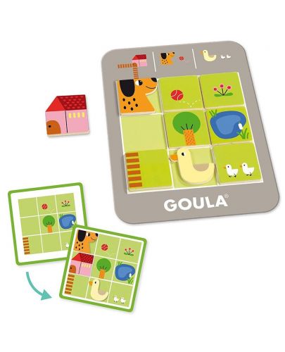 Детска логическа игра Goula - Ферма - 4