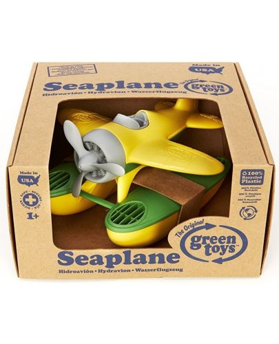 Детска играчка Green Toys - Морски самолет, жълт - 3