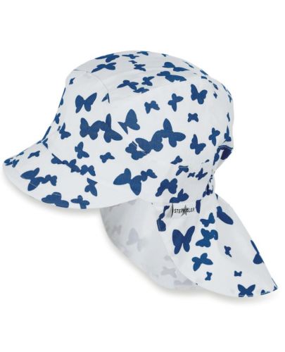 Детска шапка с UV 30+ защита Sterntaler - С платка на врата, 49 cm, 12-18 месеца - 1