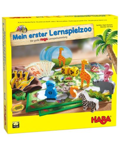 Детска игра Haba - 10 игри, Зоопрак - 1