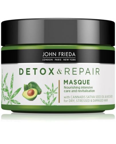John Frieda Detox & Repair Маска за коса, 250 ml - 1