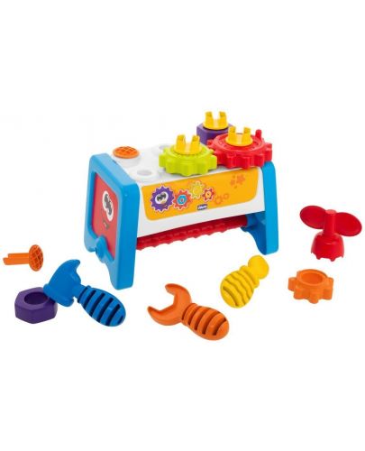 Детска играчка 2 в 1 Chicco - Маса с инструменти - 3