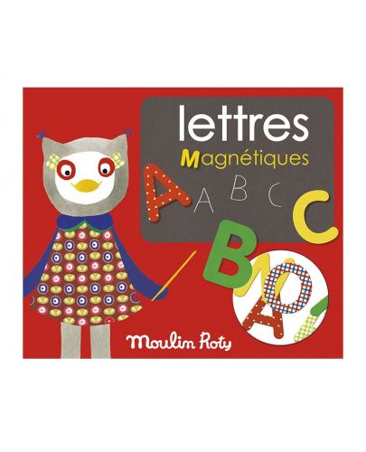 Детска игра Moulin Roty - Магнитни букви - 1
