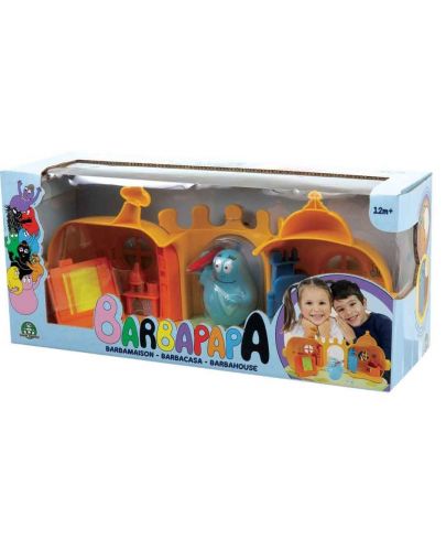 Детска играчка Giochi Preziosi Barbapapa - Къща Deluxe, с фигура - 2