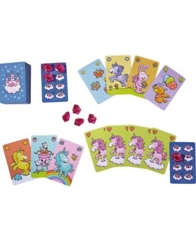 Детска игра Haba - Еднорози, квартет карти - 2