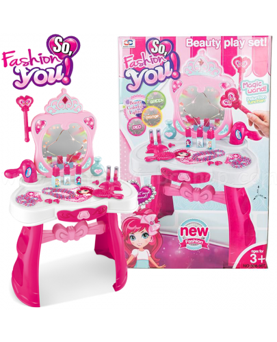 Детска тоалетка Buba - Princess, розова - 4