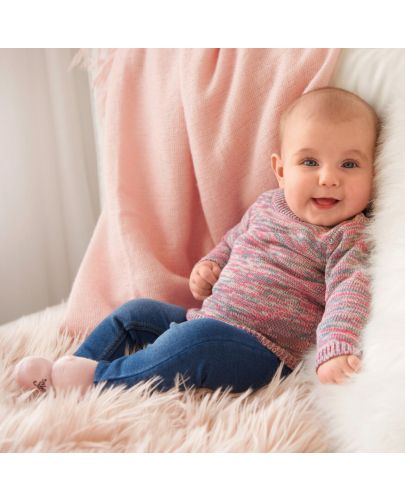Детски пуловер от органичен памук Sterntaler - 74 cm, 6-9 месеца - 4